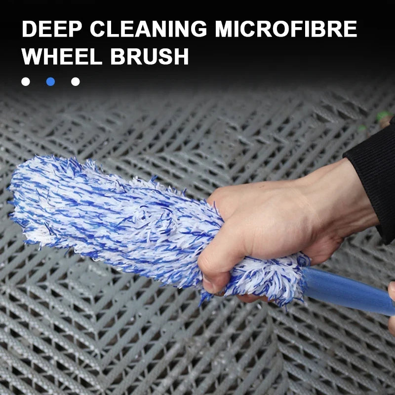 Plush Wheel & Rim Detailing Brush
