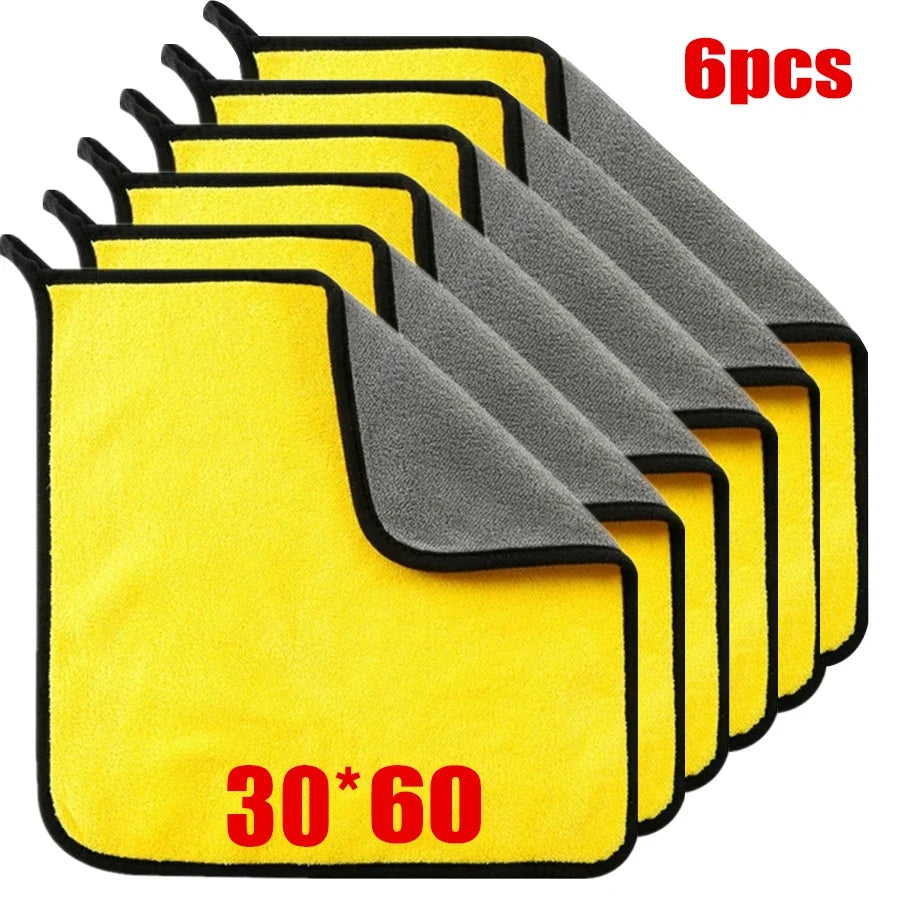 Microfiber Car Drying Towels – Multiple Sizes & Packs