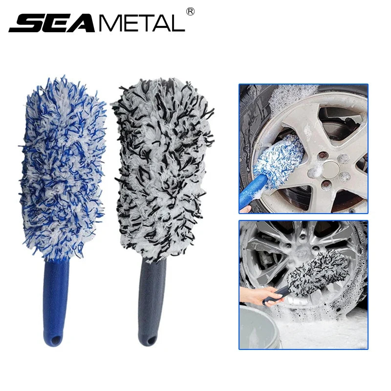 Plush Wheel & Rim Detailing Brush