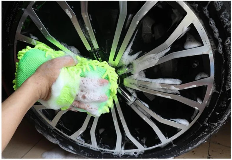 Microfiber Car Wash Sponge – Soft Detailing Pad