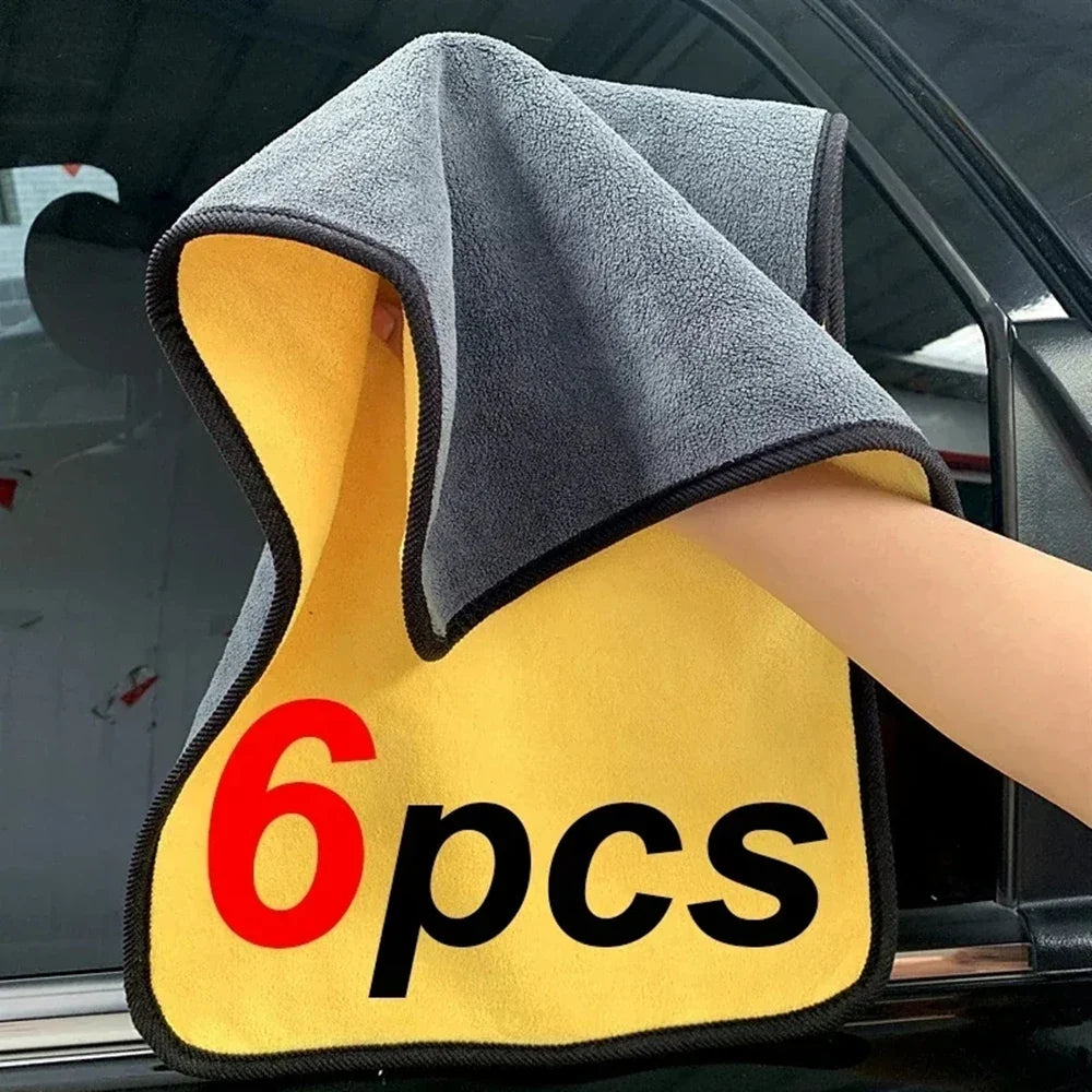 Microfiber Car Drying Towels – Multiple Sizes & Packs