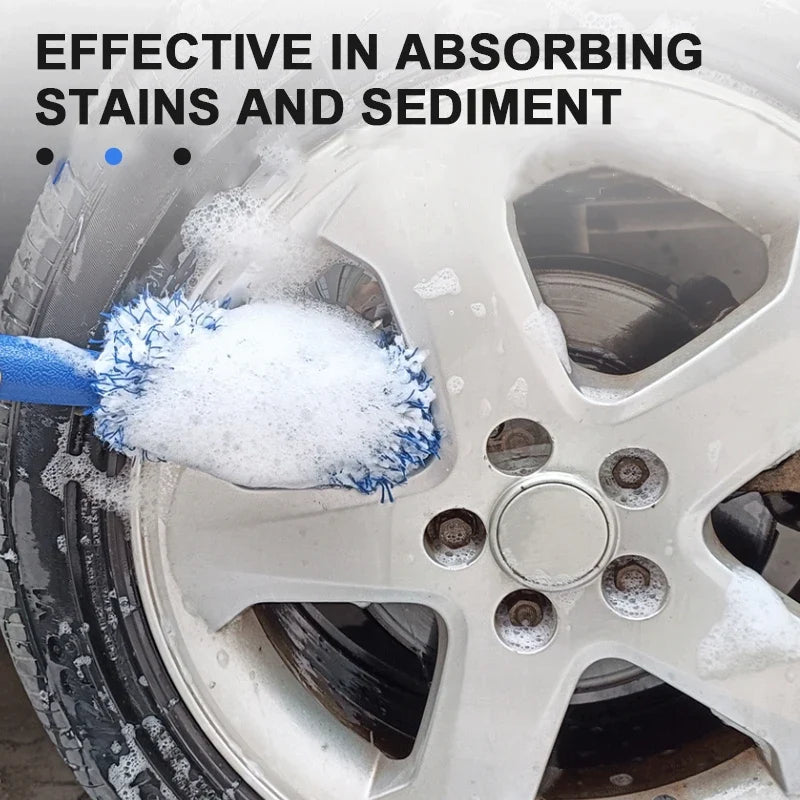 Plush Wheel & Rim Detailing Brush