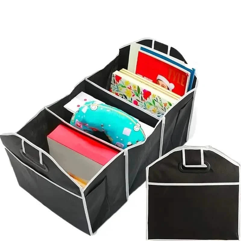 DriveStow Foldable 3-Compartment Trunk Organizer