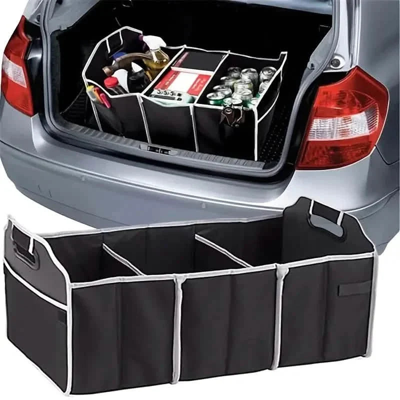 DriveStow Foldable 3-Compartment Trunk Organizer
