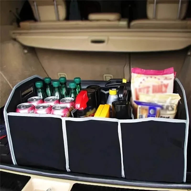 DriveStow Foldable 3-Compartment Trunk Organizer