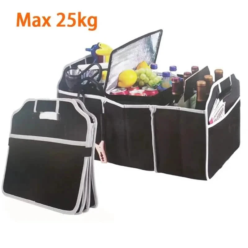 DriveStow Foldable 3-Compartment Trunk Organizer