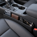 Concept image of a car seat gap organizer