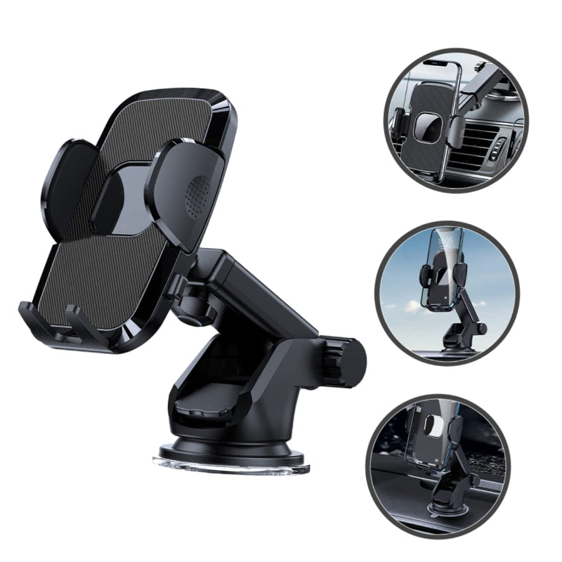 DriveStow car phone holder mounting options